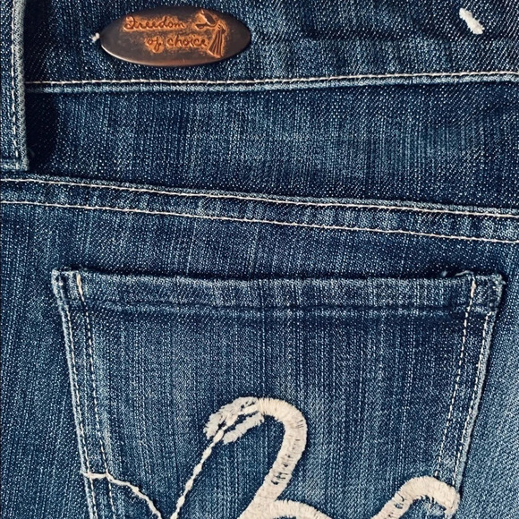FREEDOM OF CHOICE Greenwich Jeans Denim boot cut size 29 - Picture 5 of 14